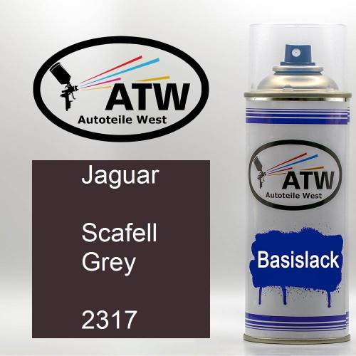 Jaguar, Scafell Grey, 2317: 400ml Sprühdose, von ATW Autoteile West.